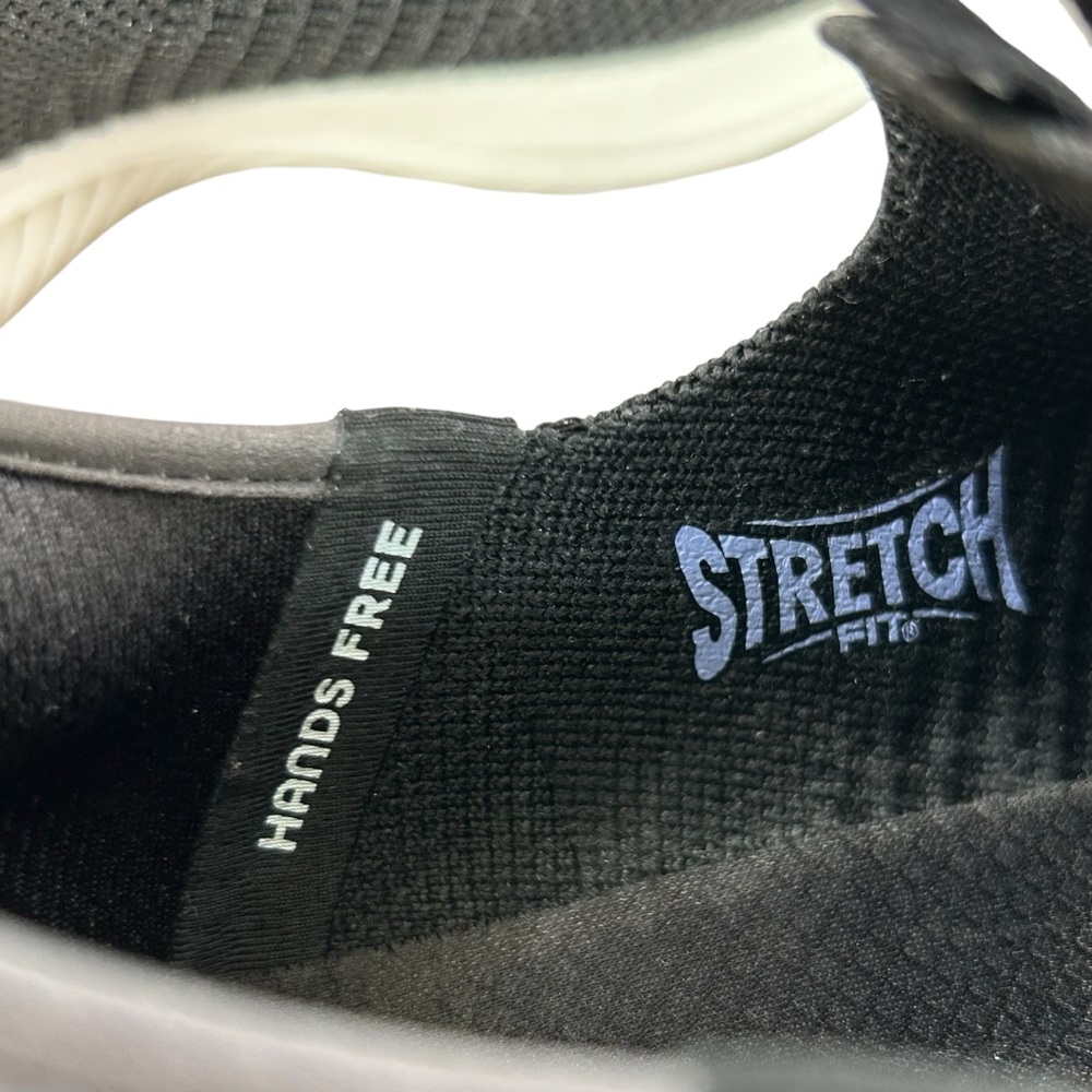 Skechers Black and Gray Slip-On Sneakers - Picture 9 of 13